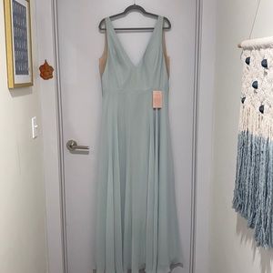 Jenny Yoo Chiffon Dress